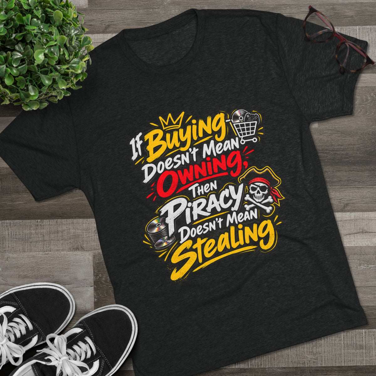 OMG It’s Claude & Buying Doesn’t Mean Owning Funny Graphic Tee