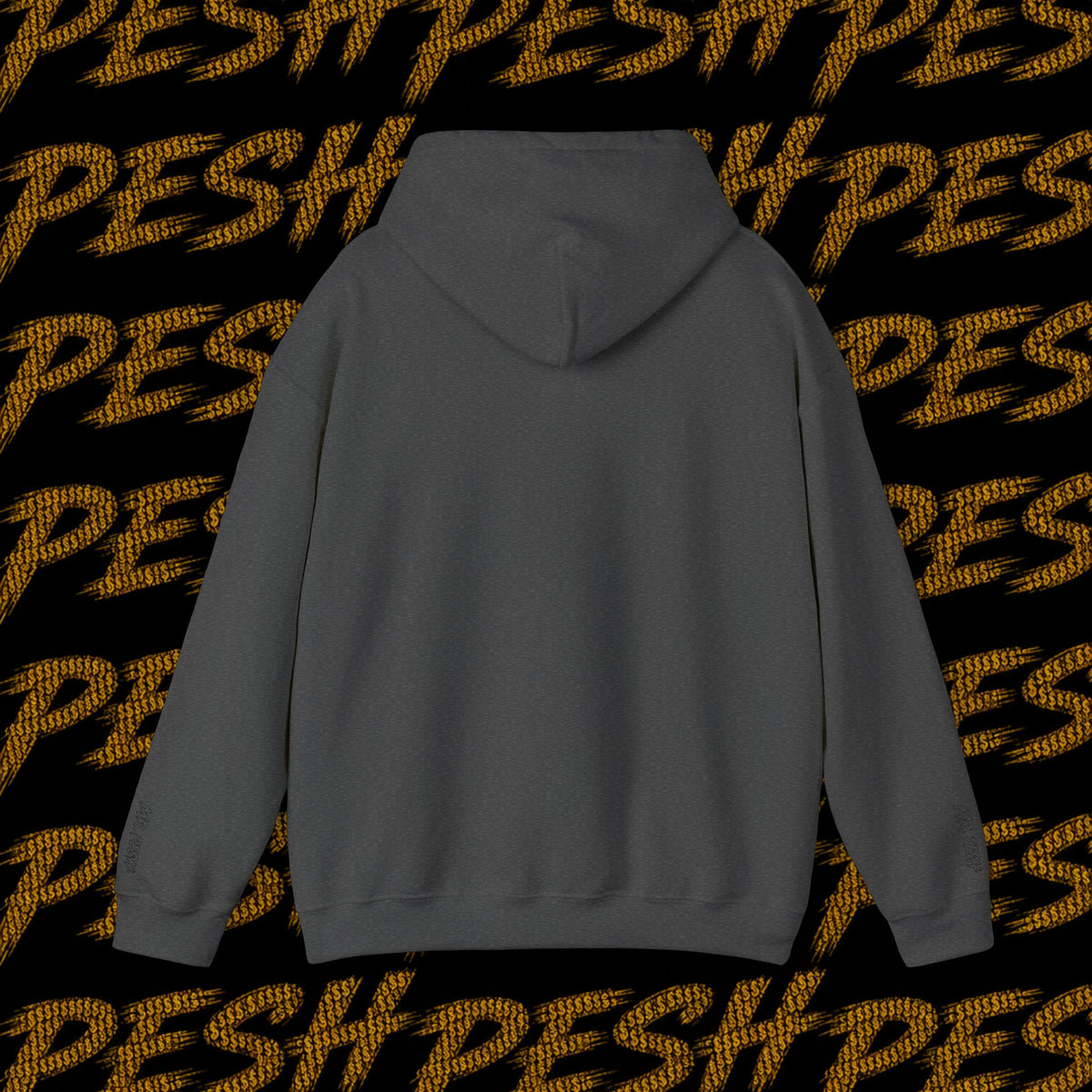 Mr. Pesh Gold Script Hoodie