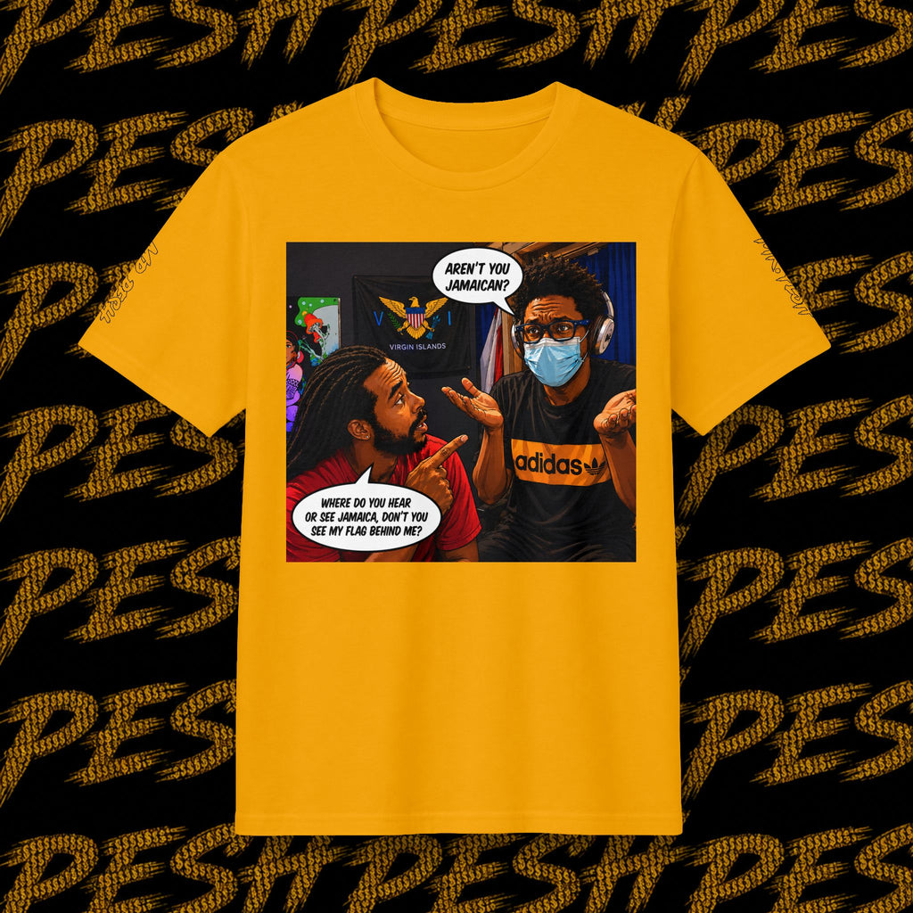 Concert T-Shirt — Mr. Pesh Comic-Style "In Dis Muddah Skunt" Graphic Tee