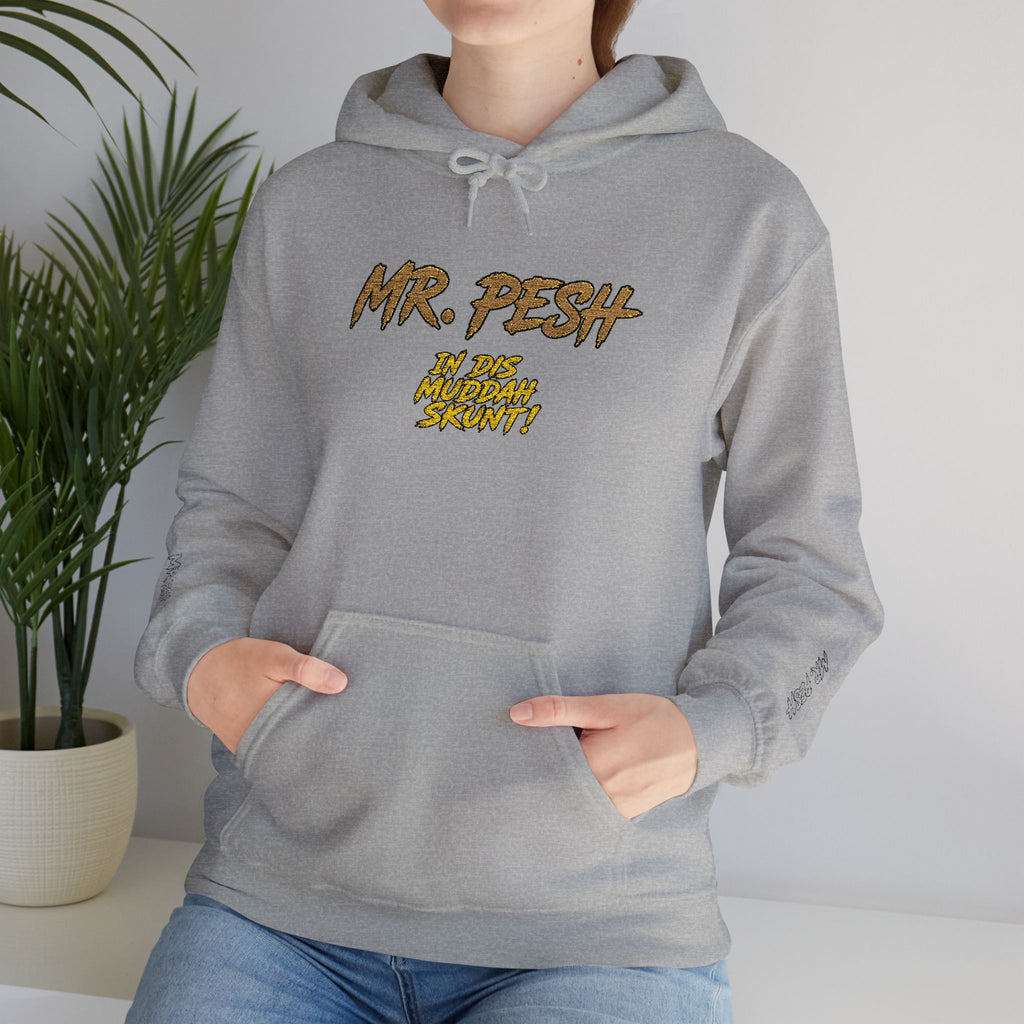 Mr. Pesh Gold Script Hoodie
