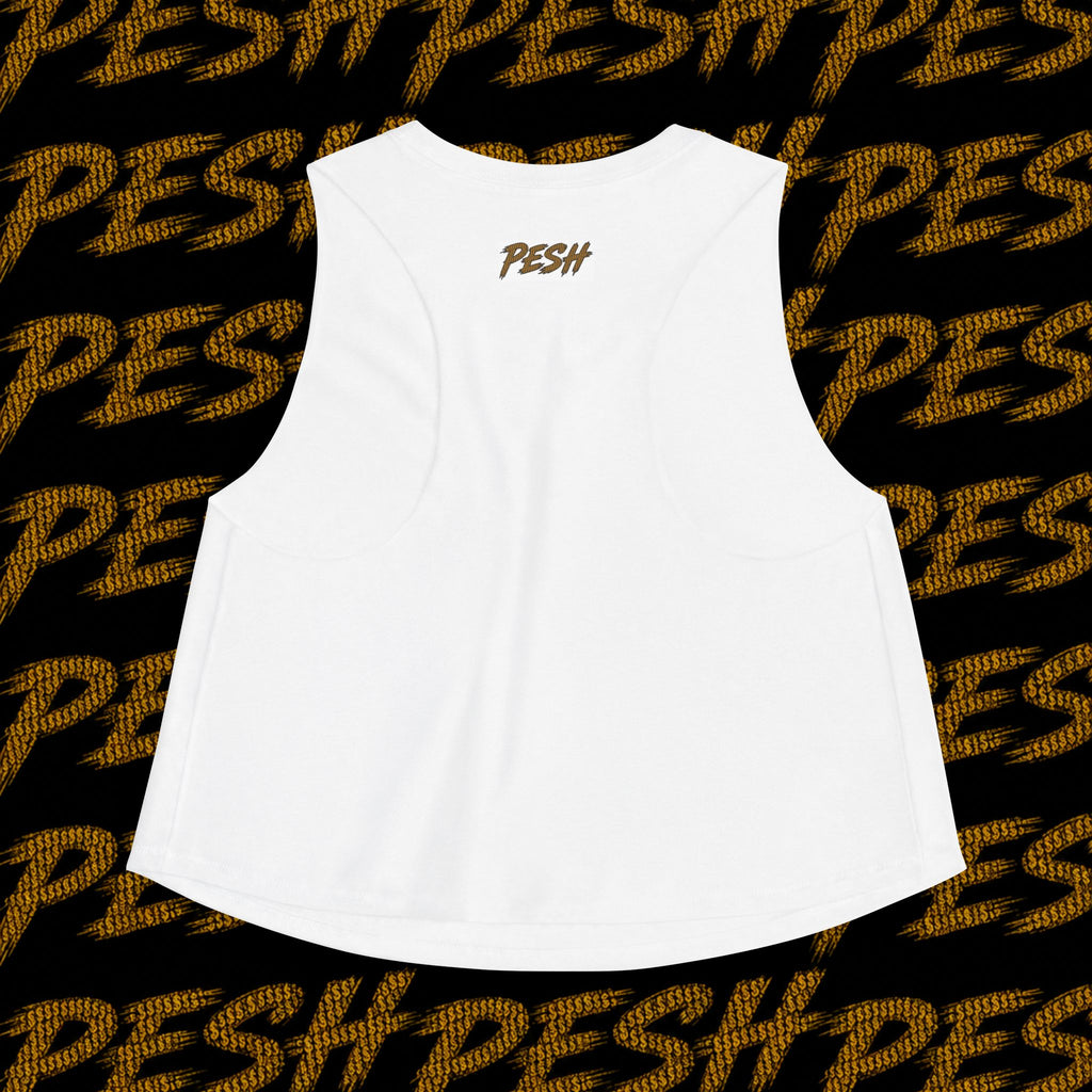Pesh Crop Top — "PESH In Dis Muddah Skunt!" Graphic Tank