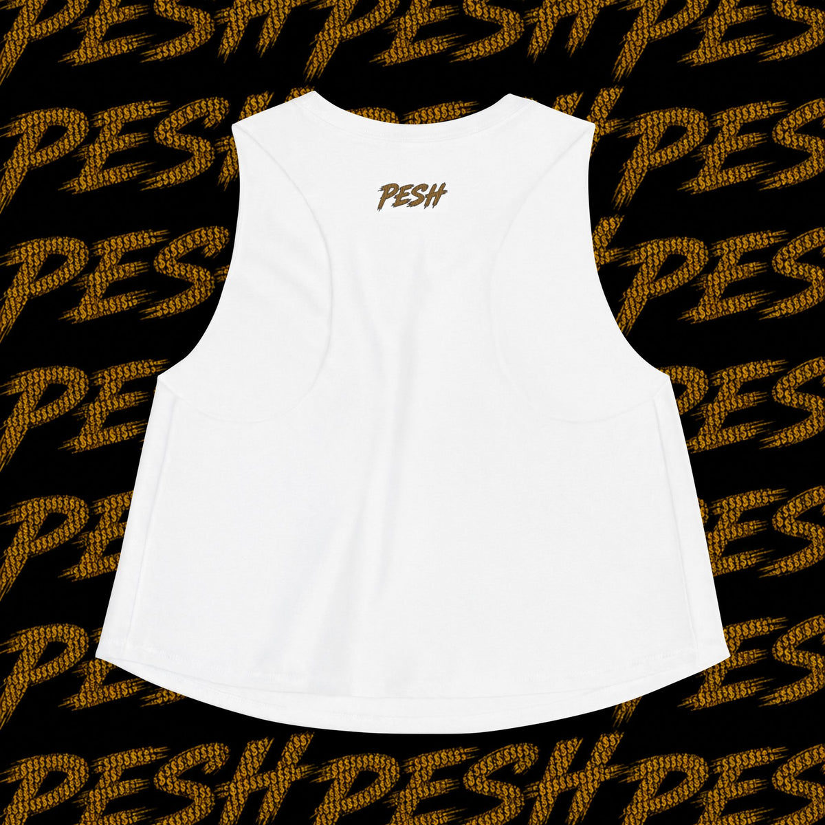 Pesh Crop Top — "PESH In Dis Muddah Skunt!" Graphic Tank