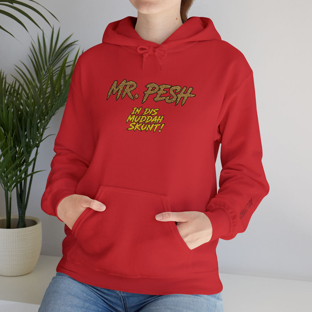 Mr. Pesh Gold Script Hoodie