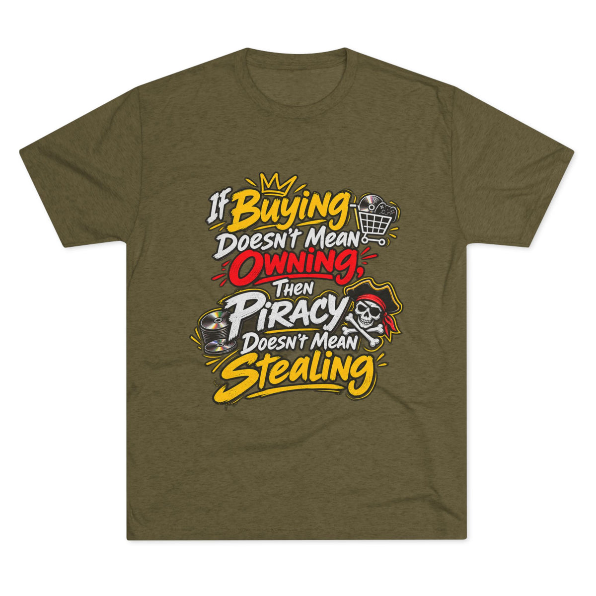 OMG It’s Claude & Buying Doesn’t Mean Owning Funny Graphic Tee