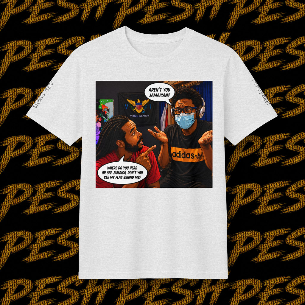 Concert T-Shirt — Mr. Pesh Comic-Style "In Dis Muddah Skunt" Graphic Tee