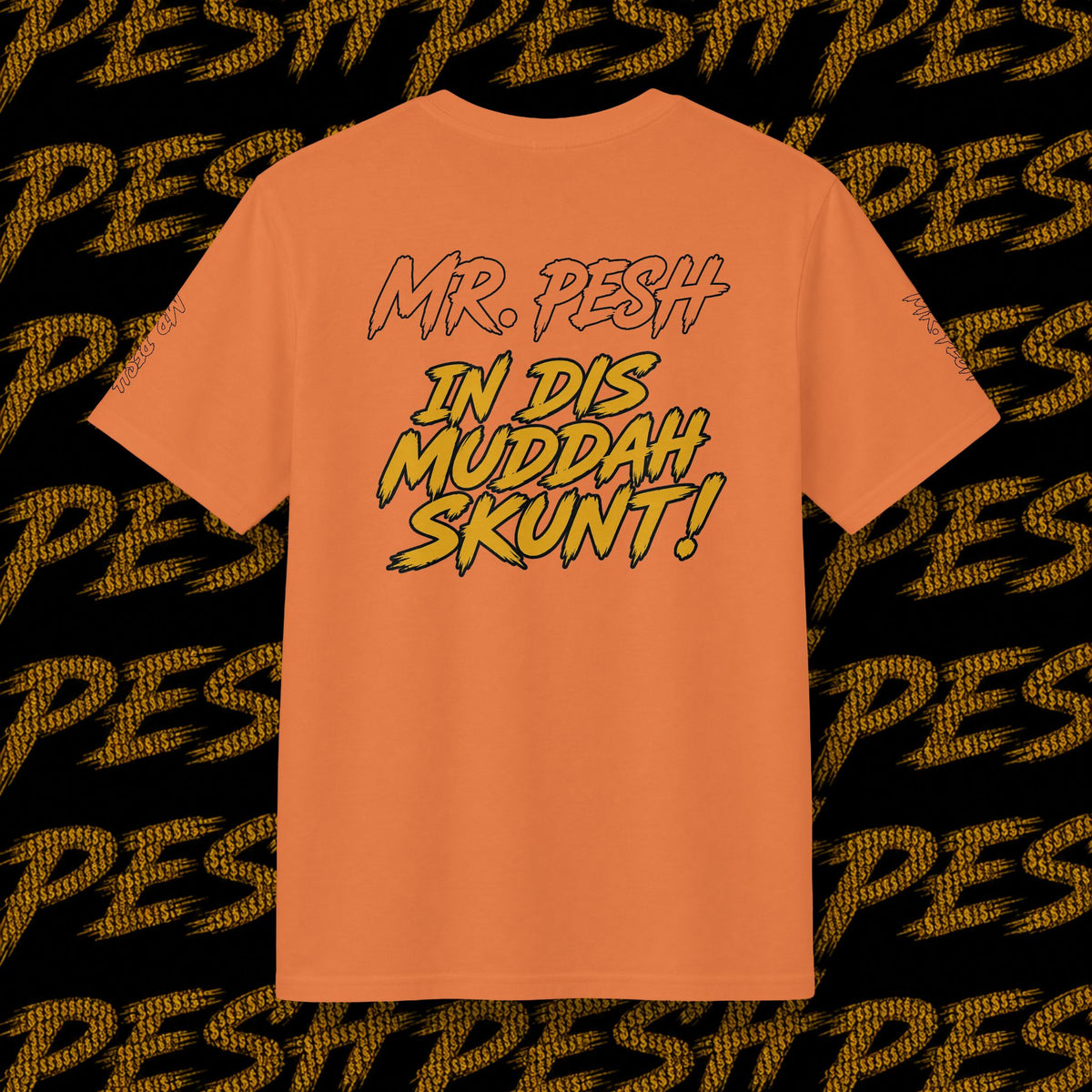 Concert T-Shirt — Mr. Pesh Comic-Style "In Dis Muddah Skunt" Graphic Tee