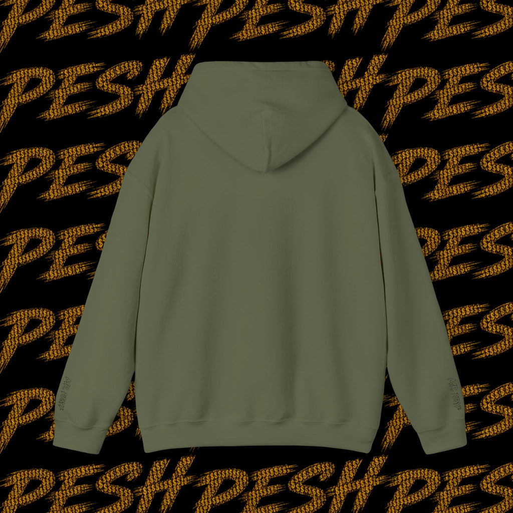 Mr. Pesh Gold Script Hoodie