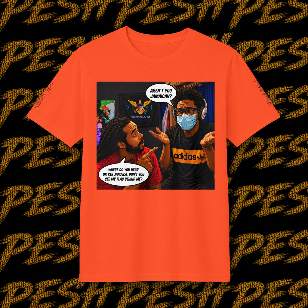 Concert T-Shirt — Mr. Pesh Comic-Style "In Dis Muddah Skunt" Graphic Tee