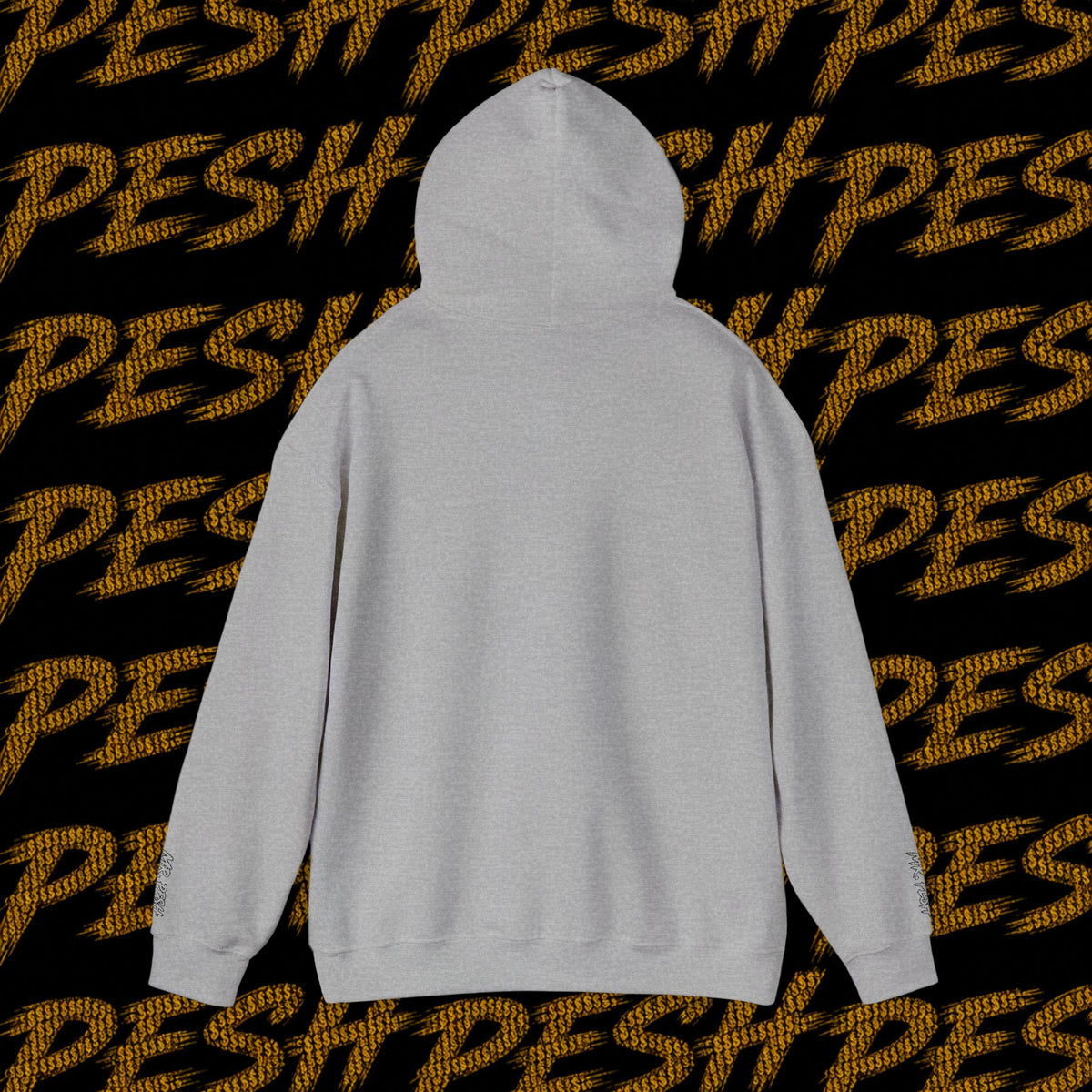 Mr. Pesh Gold Script Hoodie