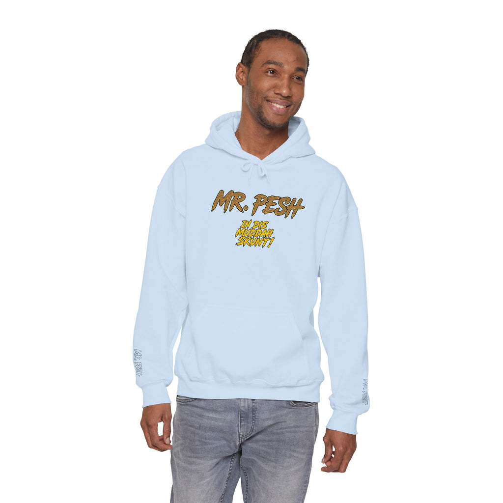 Mr. Pesh Gold Script Hoodie