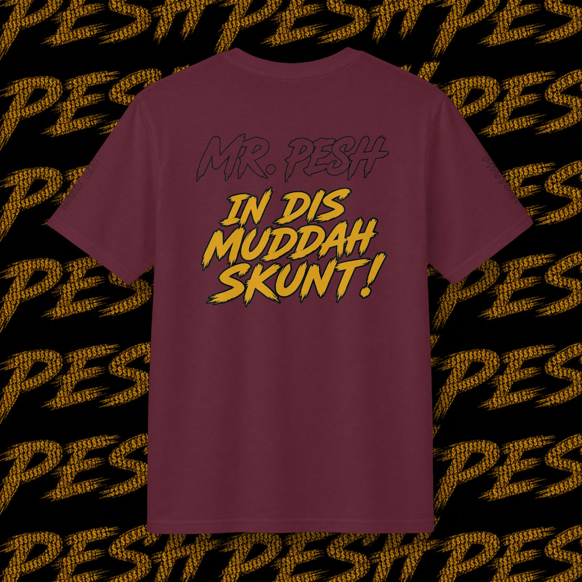 Concert T-Shirt — Mr. Pesh Comic-Style "In Dis Muddah Skunt" Graphic Tee