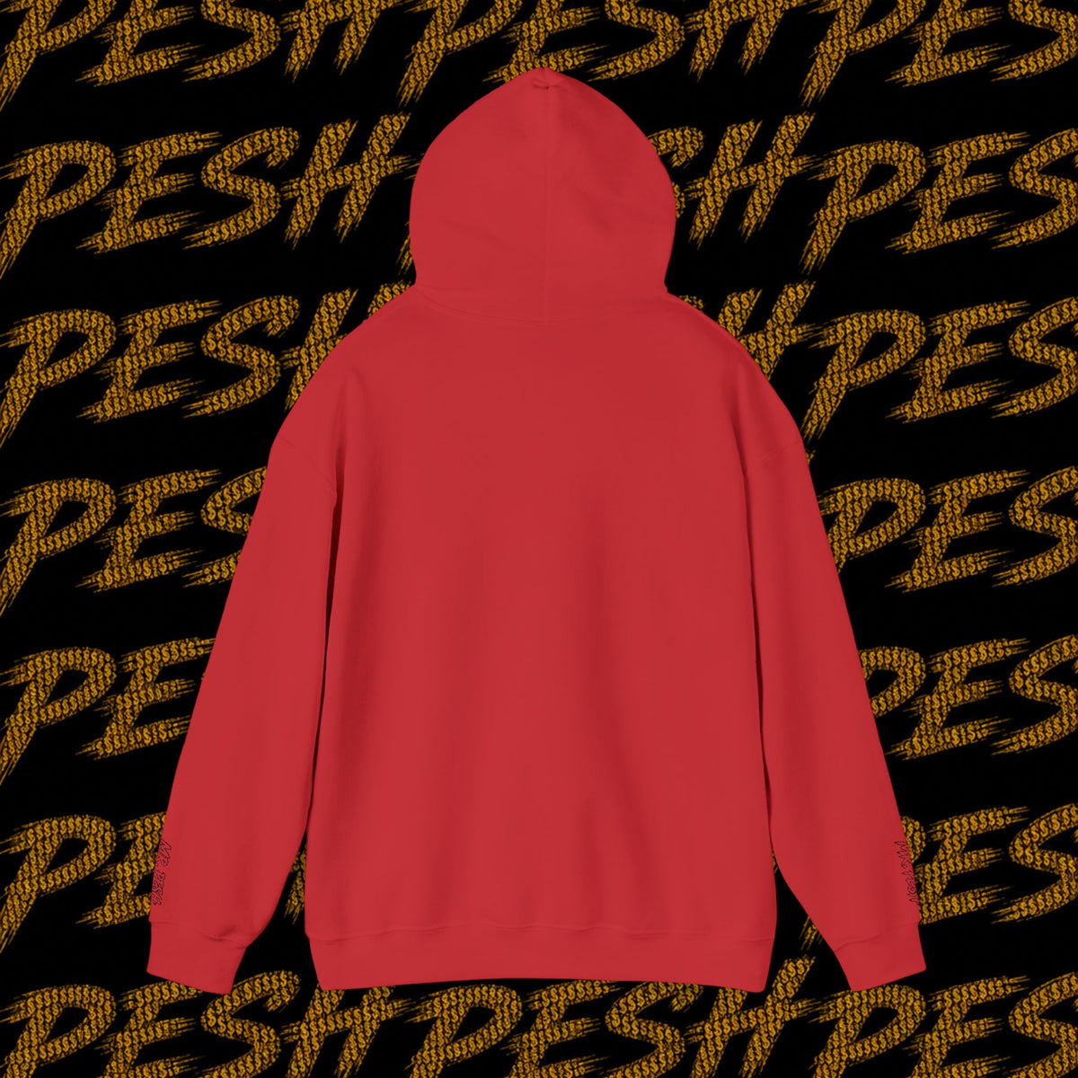 Mr. Pesh Gold Script Hoodie