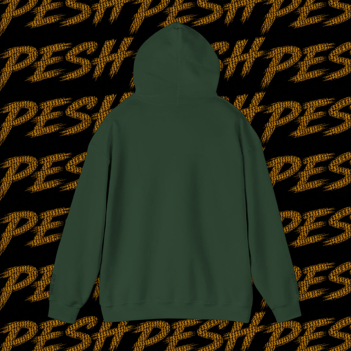 Mr. Pesh Gold Script Hoodie