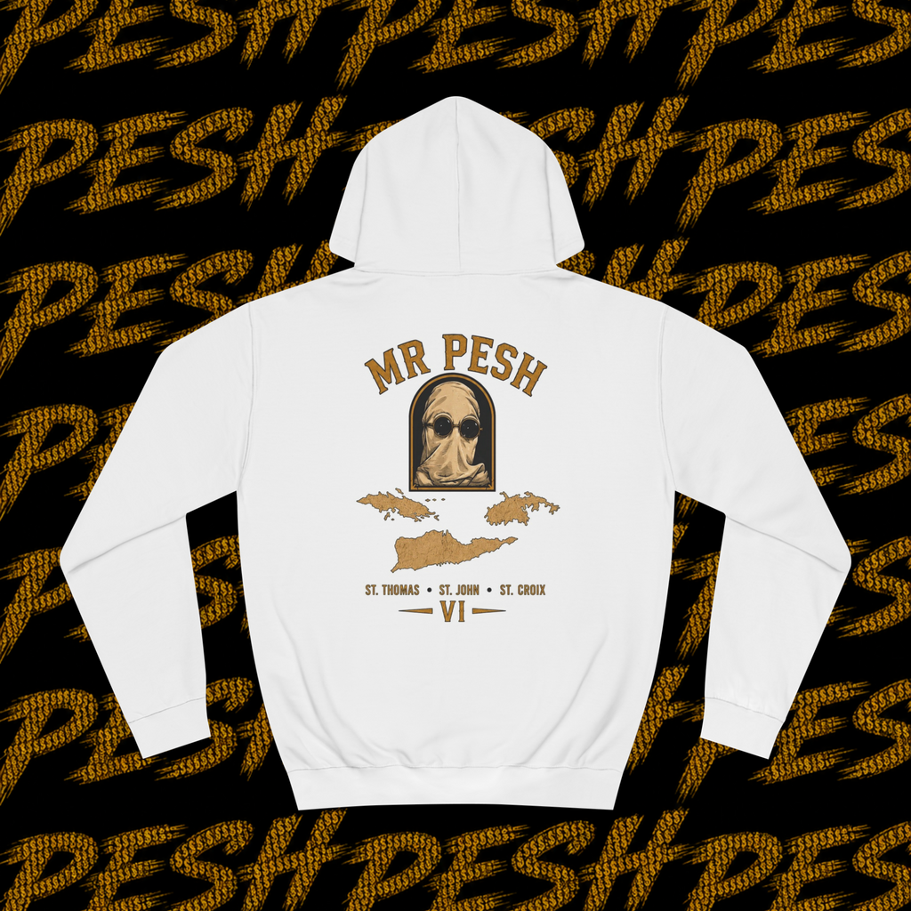 Mr. Pesh College Hoodie — The Virgin Islands Tour Pullover