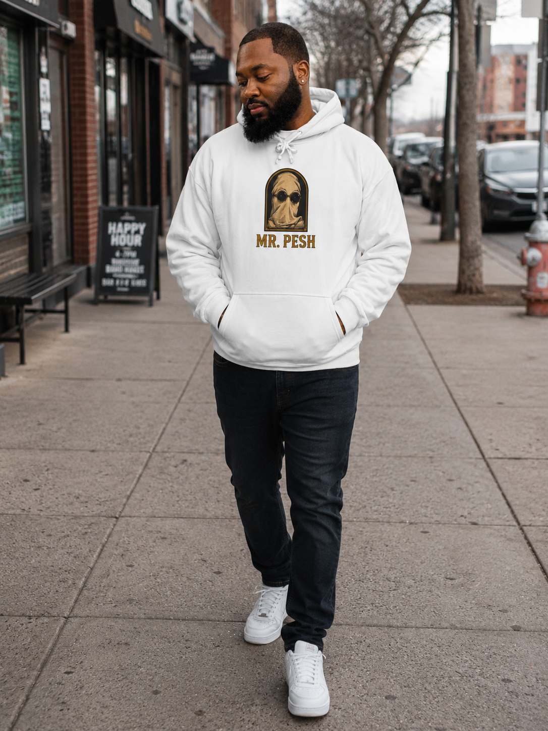 Mr. Pesh College Hoodie — The Virgin Islands Tour Pullover