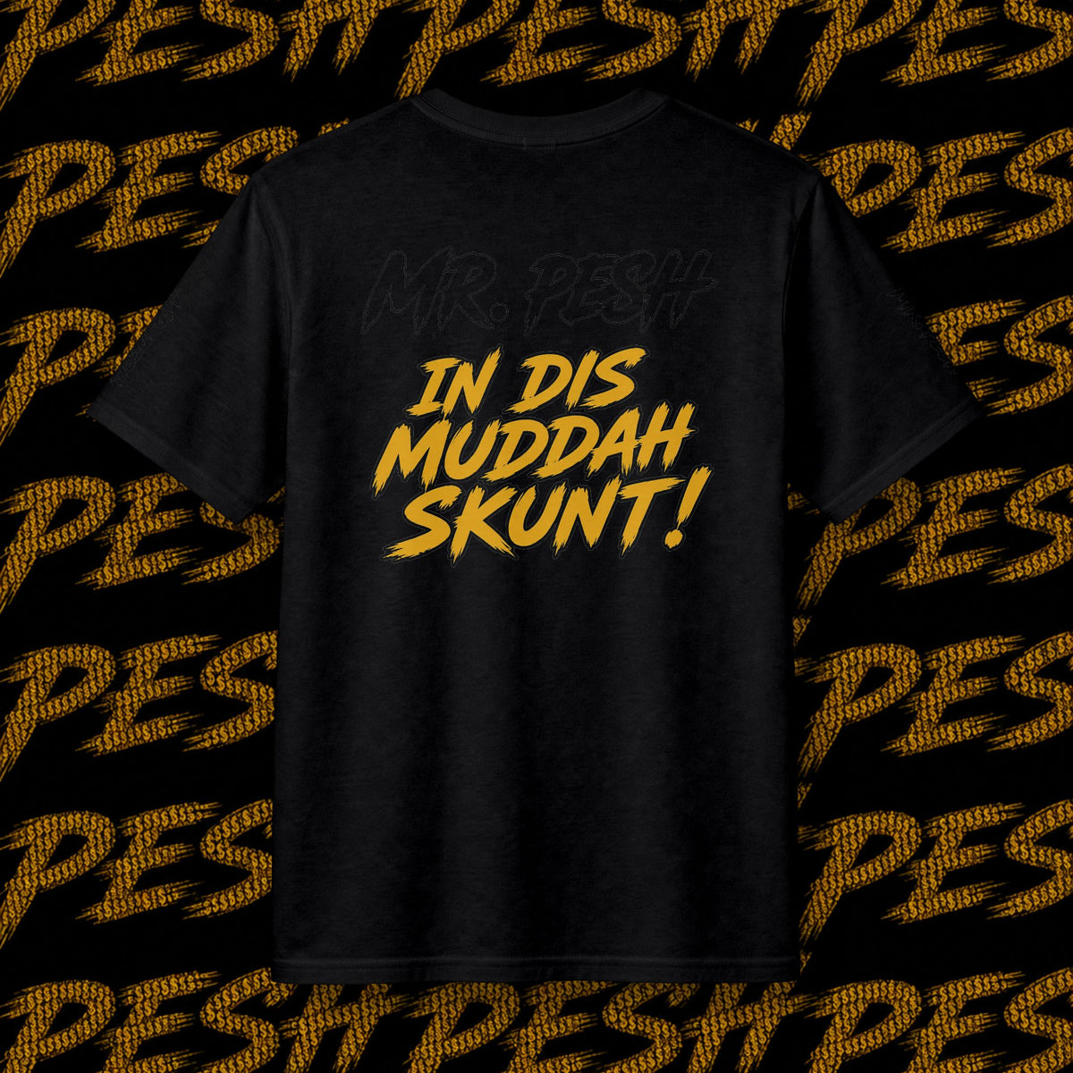 Concert T-Shirt — Mr. Pesh Comic-Style "In Dis Muddah Skunt" Graphic Tee
