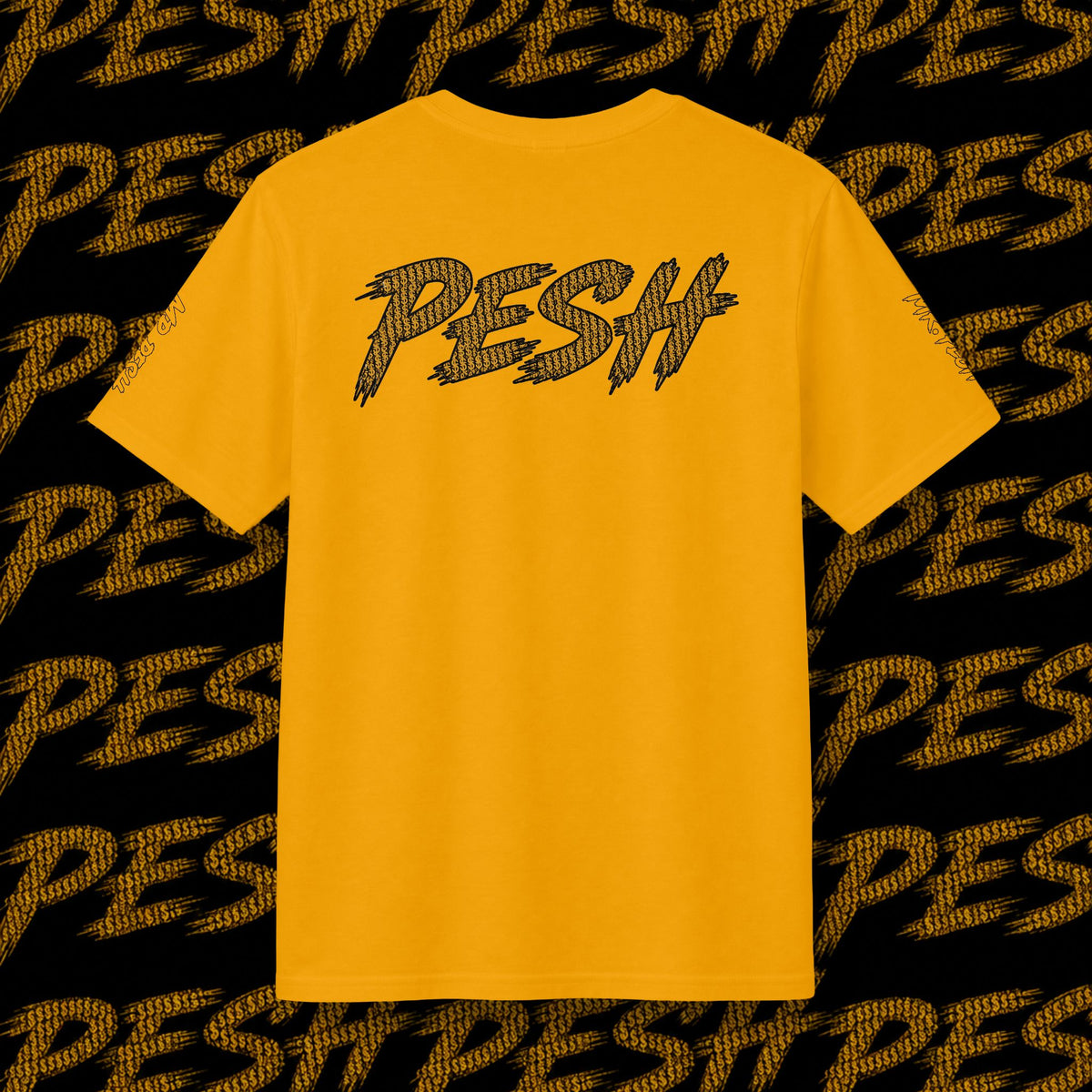 Graphic T-Shirt — 'CAHS vs KEAN' Comic Battle Tee (Pesh Back Logo)