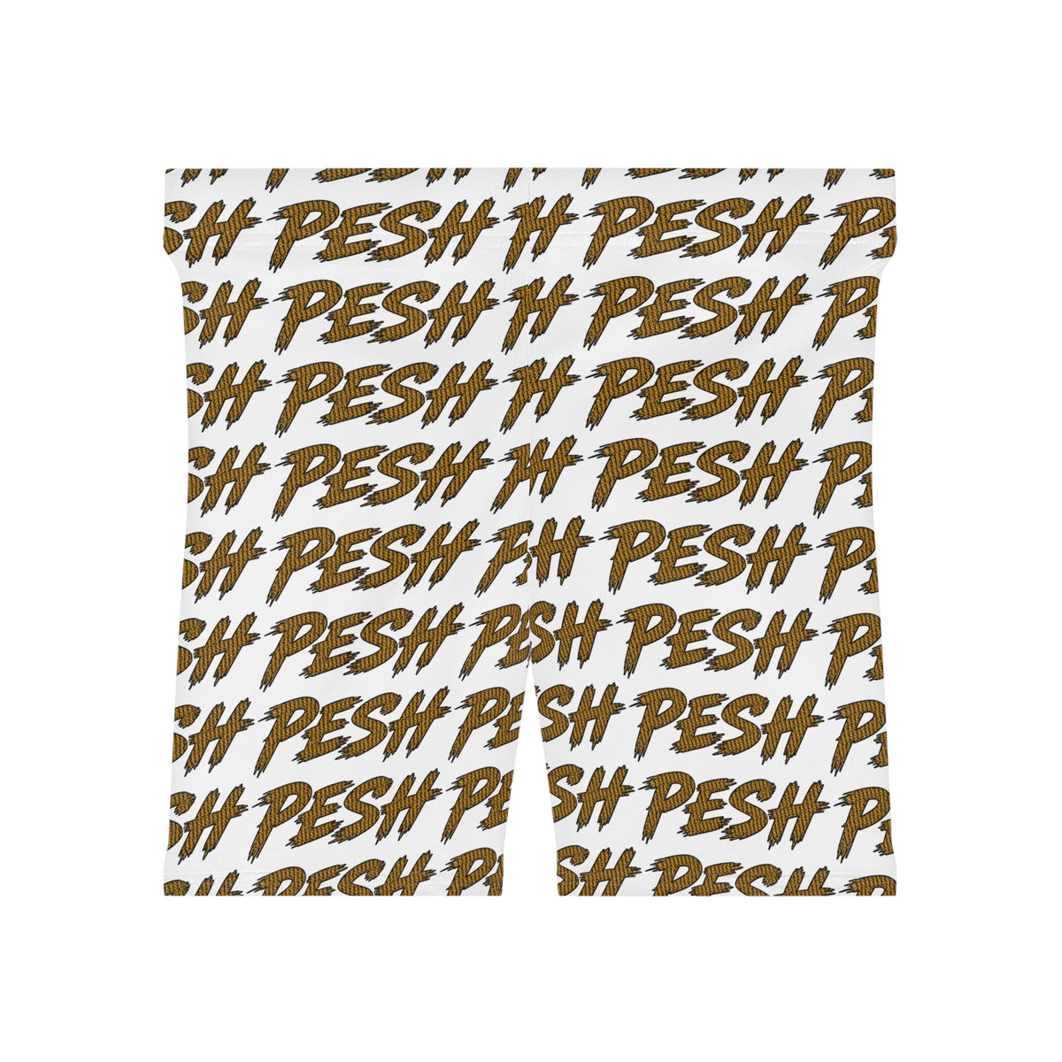 PESH Script All-Over-Print Women's Shorts
