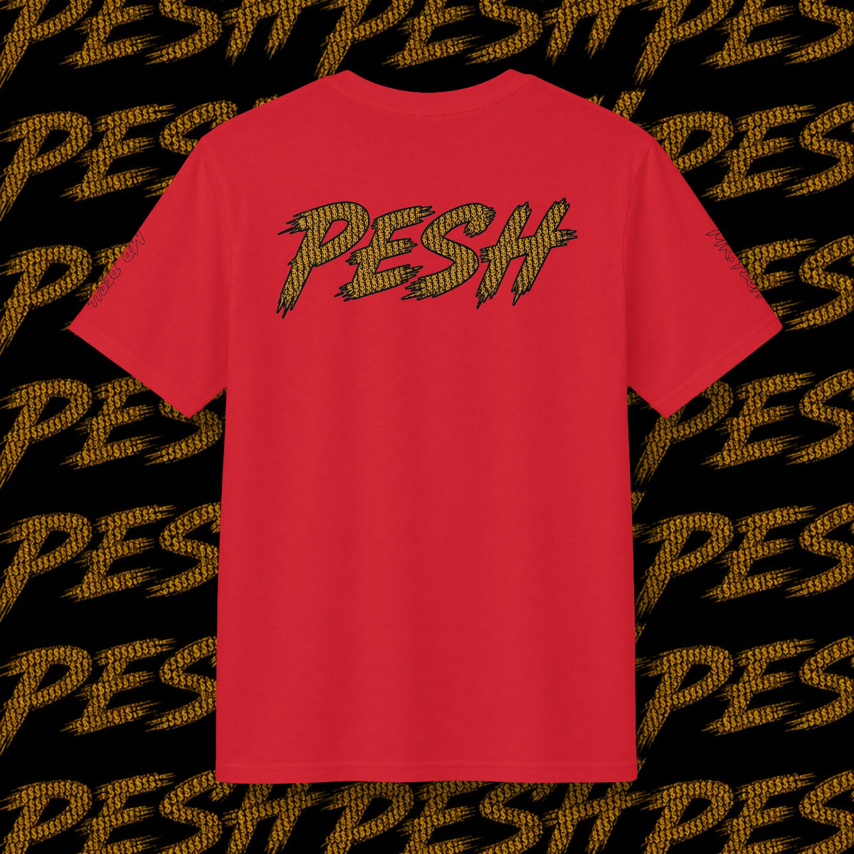 Graphic T-Shirt — 'CAHS vs KEAN' Comic Battle Tee (Pesh Back Logo)
