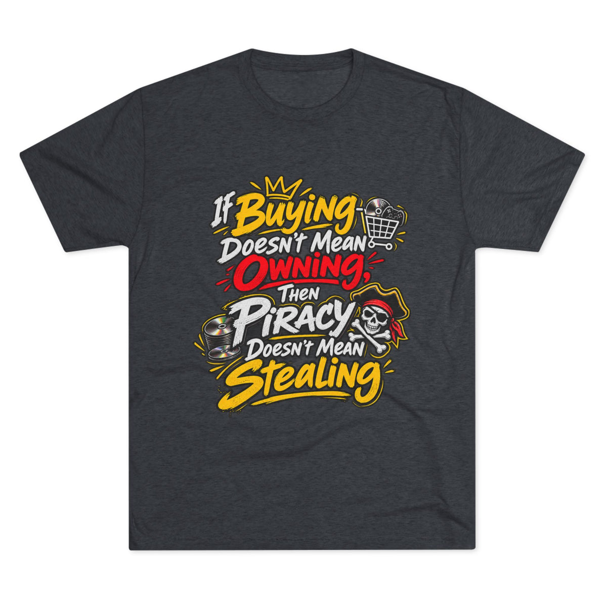 OMG It’s Claude & Buying Doesn’t Mean Owning Funny Graphic Tee