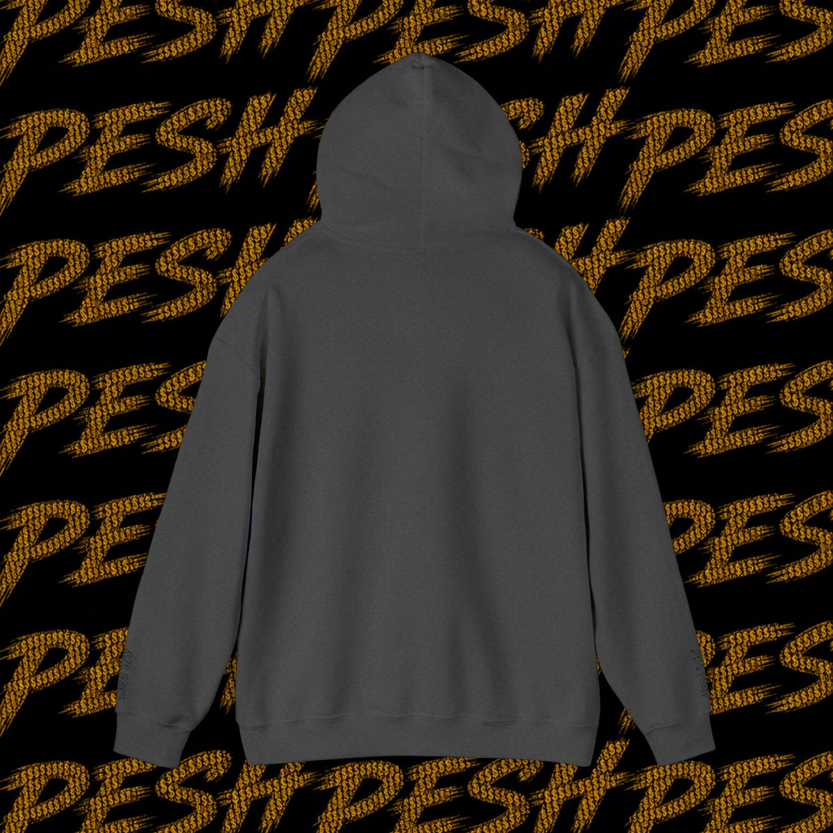 Mr. Pesh Gold Script Hoodie