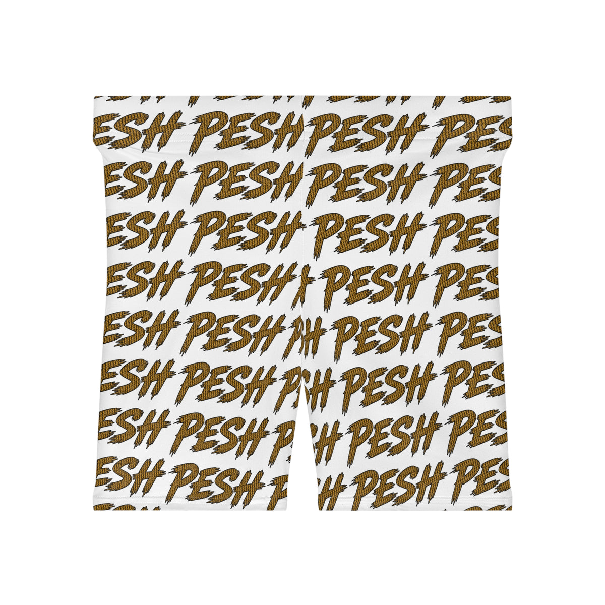 PESH Script All-Over-Print Women's Shorts