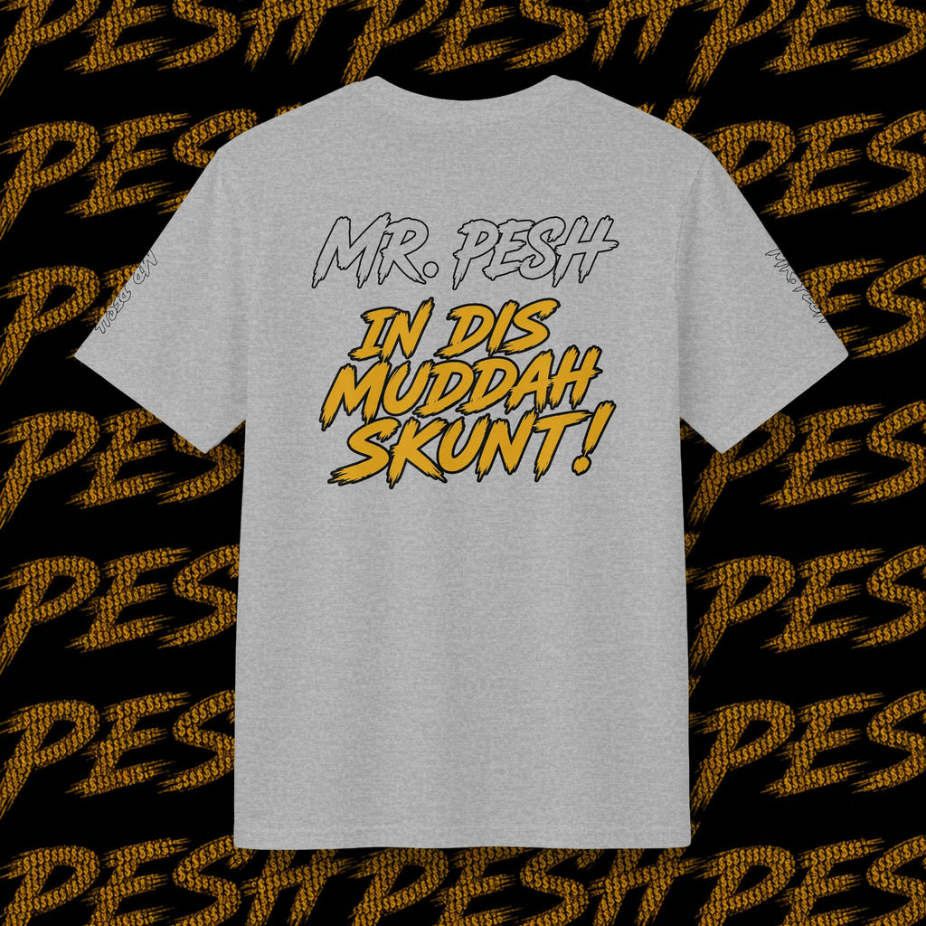 Concert T-Shirt — Mr. Pesh Comic-Style "In Dis Muddah Skunt" Graphic Tee