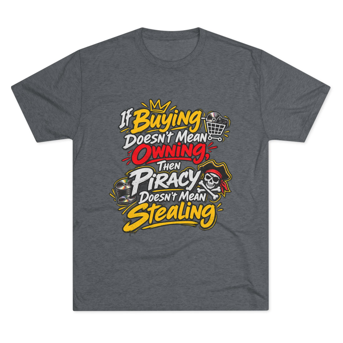 OMG It’s Claude & Buying Doesn’t Mean Owning Funny Graphic Tee