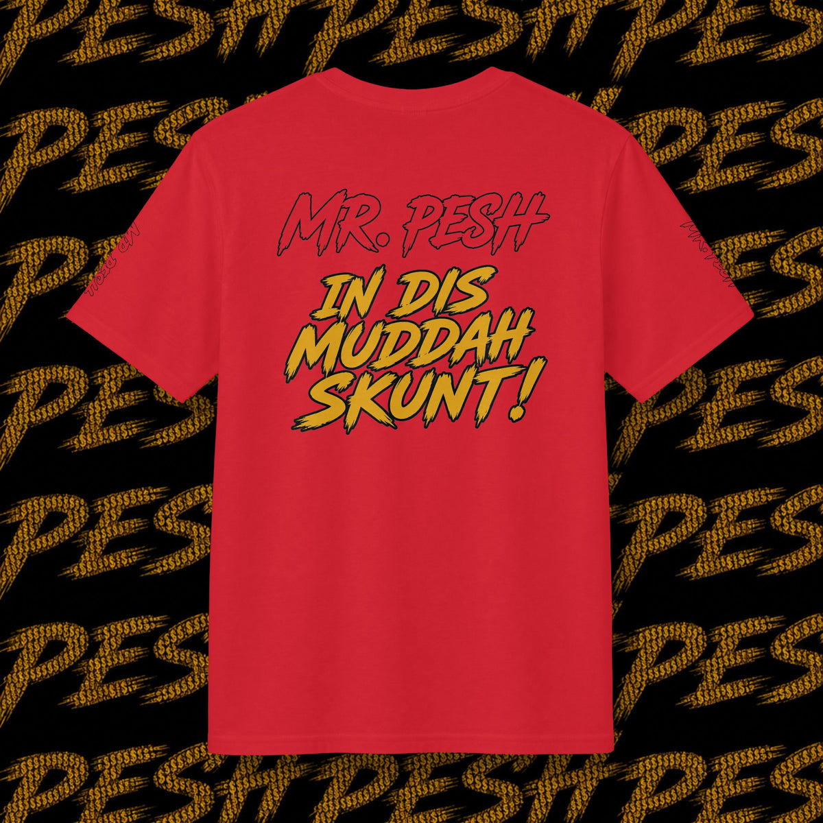 Concert T-Shirt — Mr. Pesh Comic-Style "In Dis Muddah Skunt" Graphic Tee