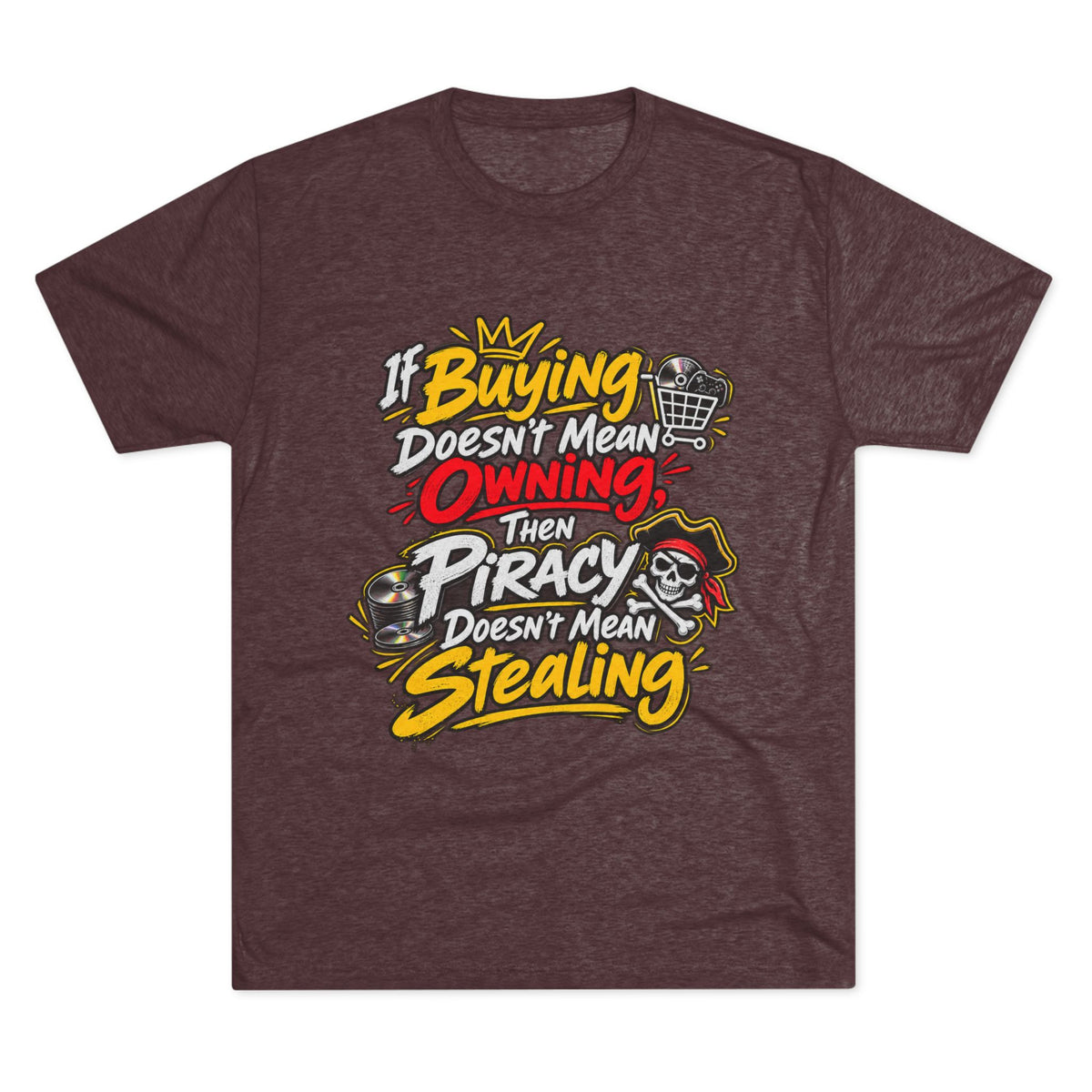 OMG It’s Claude & Buying Doesn’t Mean Owning Funny Graphic Tee