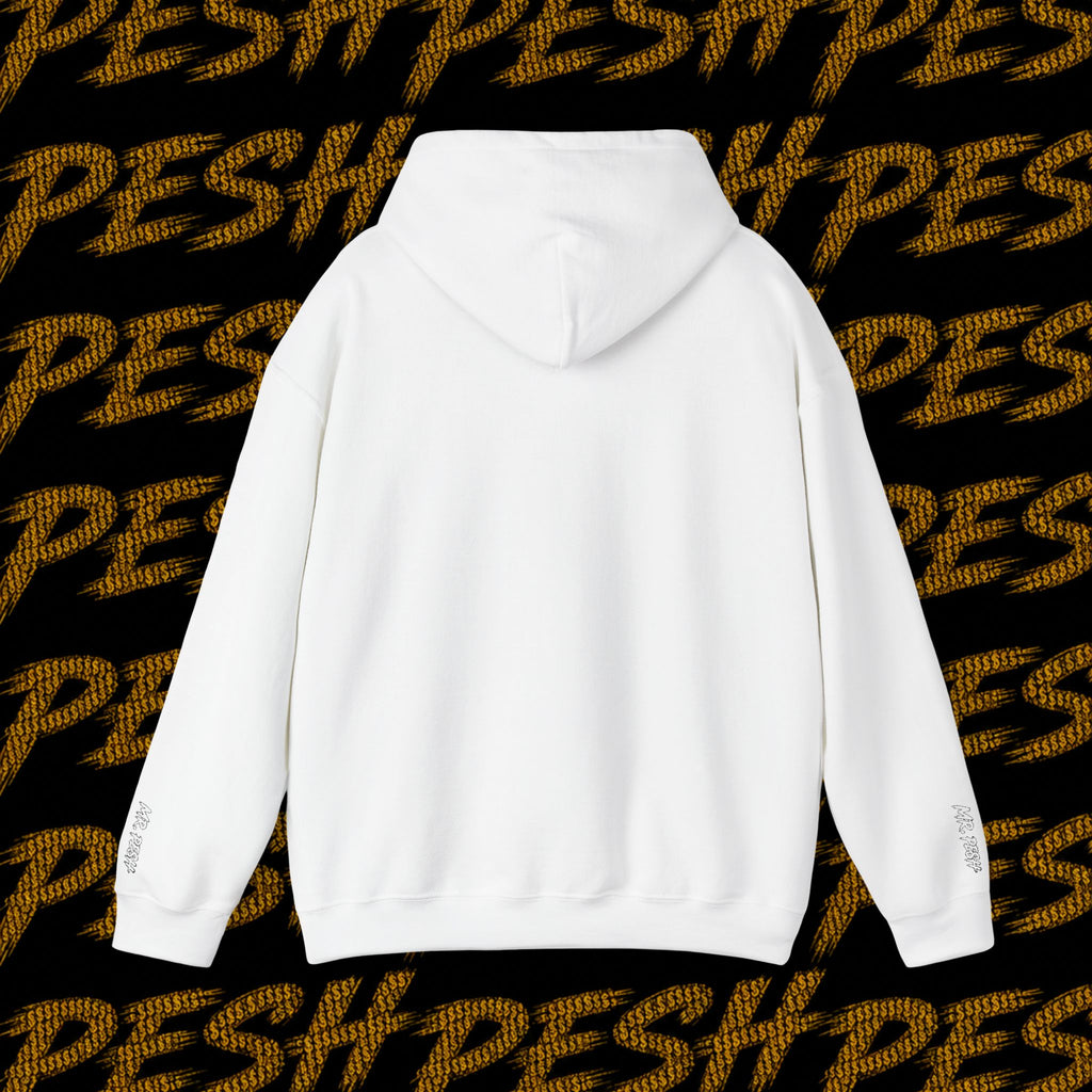 Mr. Pesh Gold Script Hoodie