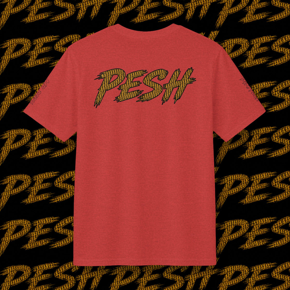 Graphic T-Shirt — 'CAHS vs KEAN' Comic Battle Tee (Pesh Back Logo)