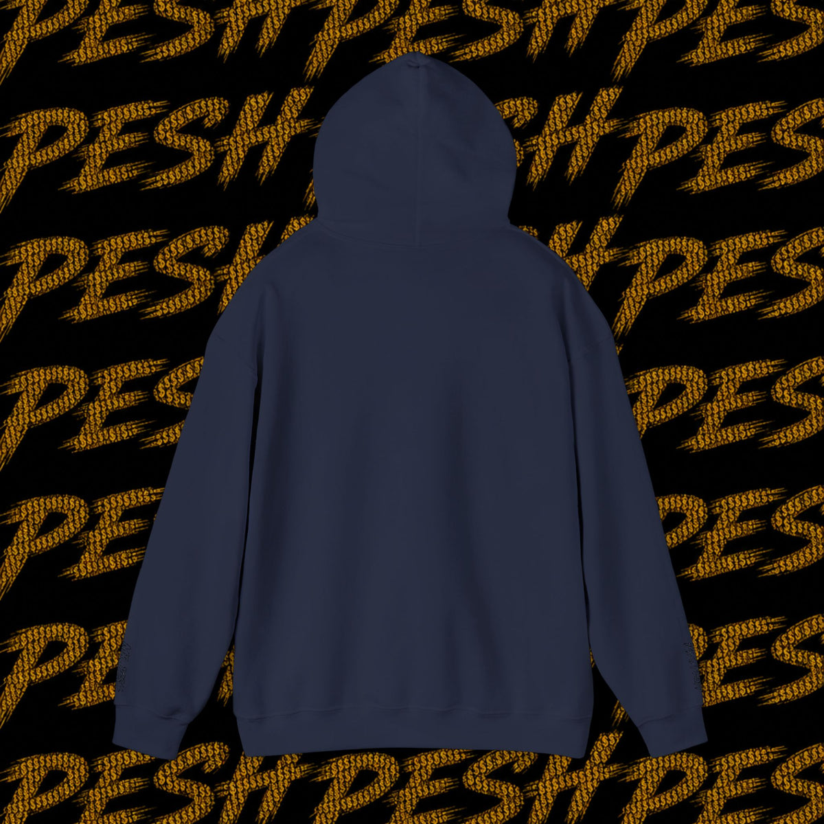 Mr. Pesh Gold Script Hoodie
