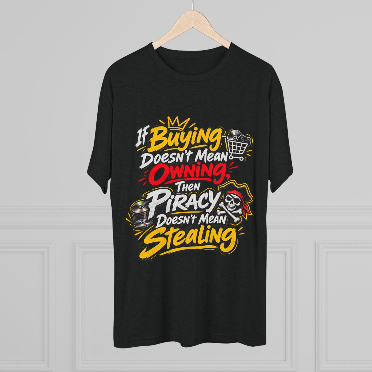 OMG It’s Claude & Buying Doesn’t Mean Owning Funny Graphic Tee