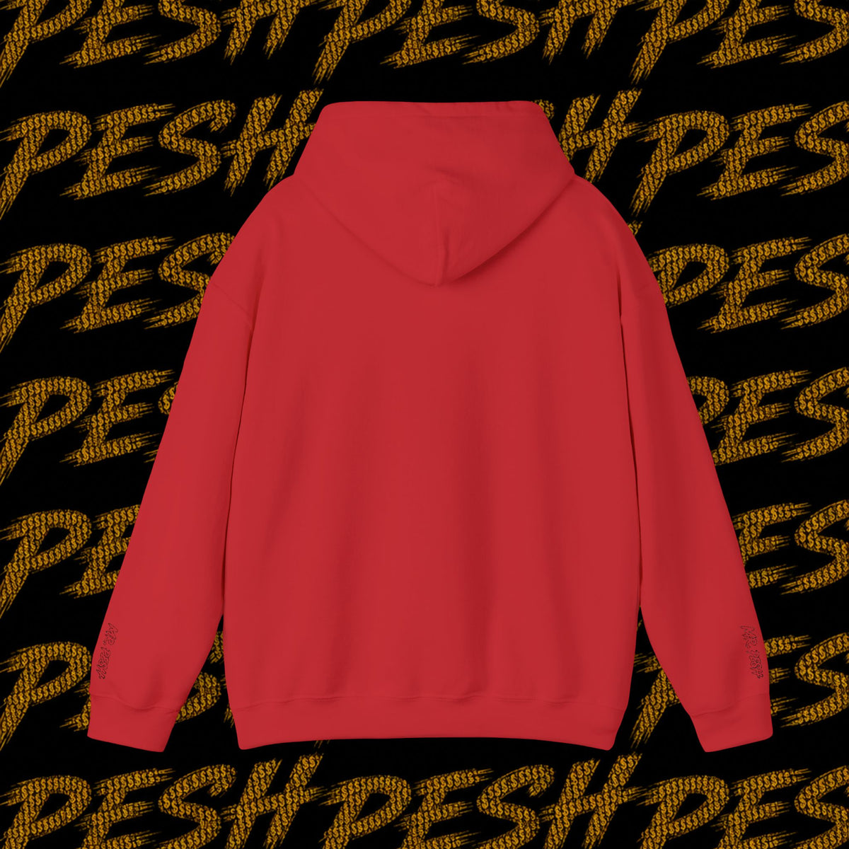 Mr. Pesh Gold Script Hoodie