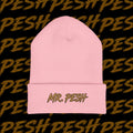 Embroidered 'MR. PESH' Cuffed Beanie
