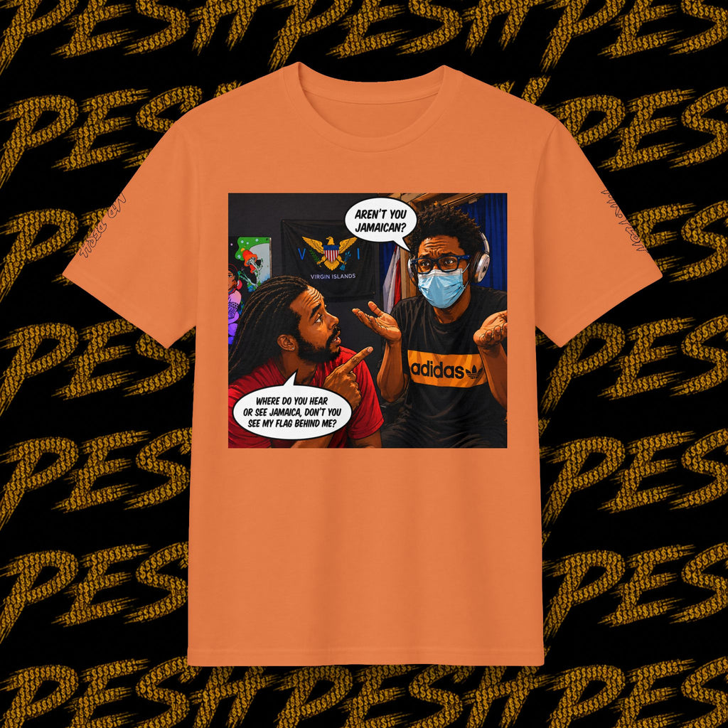 Concert T-Shirt — Mr. Pesh Comic-Style "In Dis Muddah Skunt" Graphic Tee