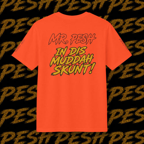 Concert T-Shirt — Mr. Pesh Comic-Style "In Dis Muddah Skunt" Graphic Tee