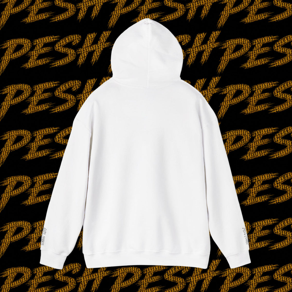 Mr. Pesh Gold Script Hoodie